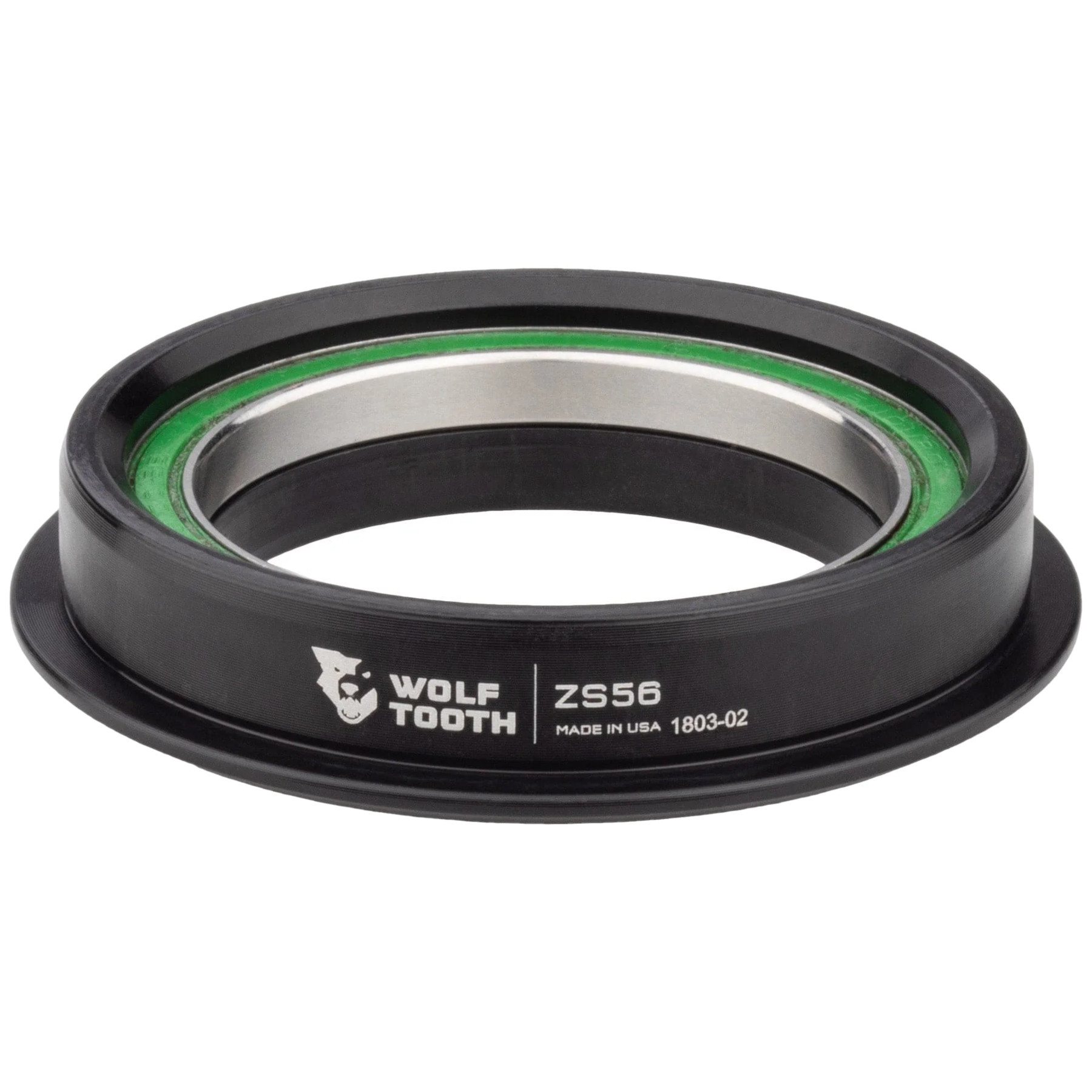 Productfoto van Wolf Tooth Premium Balhoofd - Onderste Gedeelte | 1.5&quot; | ZS56/40 - zwart