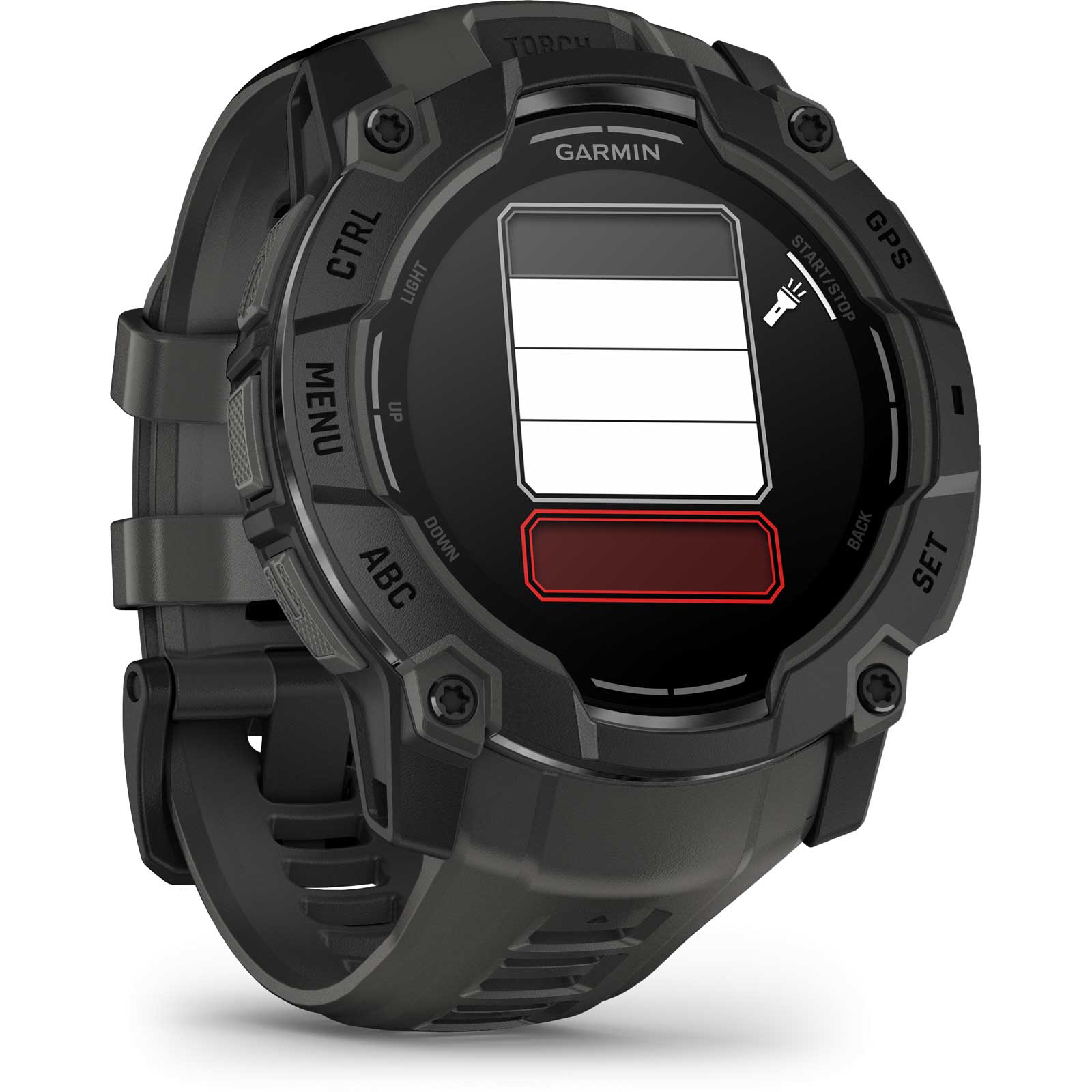 Garmin Instinct 3 AMOLED GPS Smartwatch - 50mm - Black