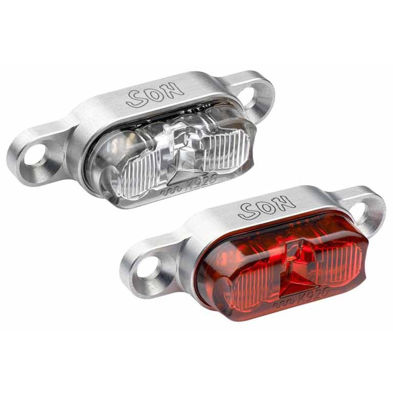 Picture of SON Rear Light for Carrier Mounting - silver