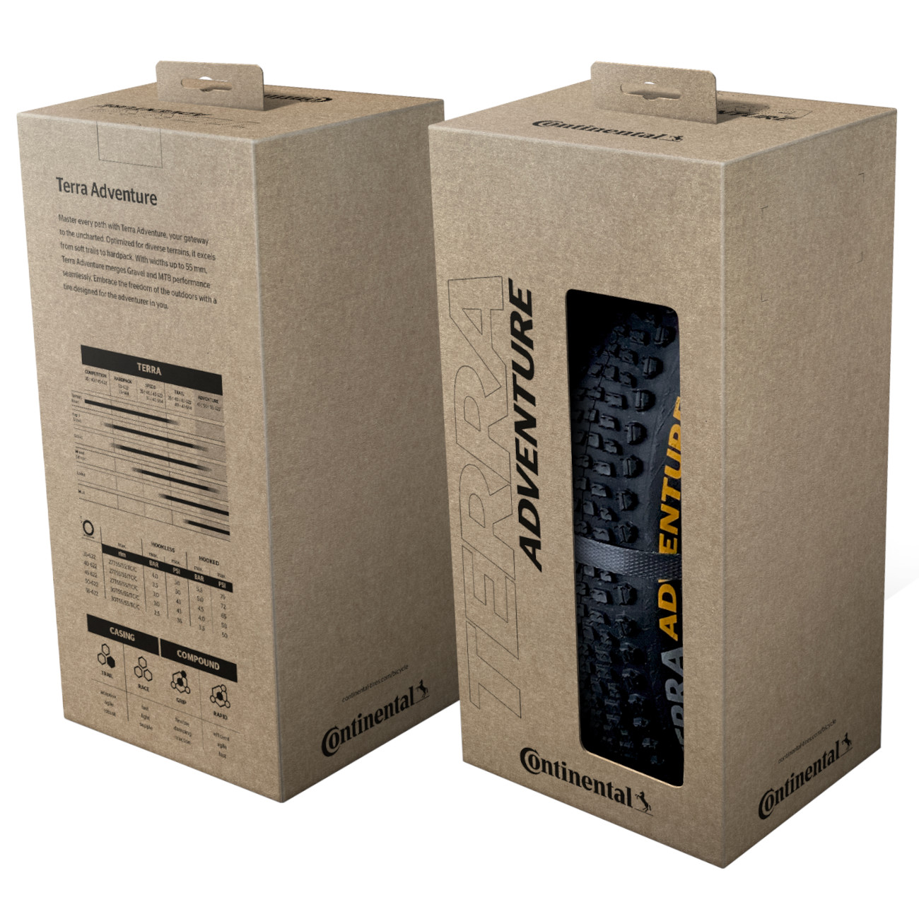 Continental Terra Adventure Folding Tire - Gravel | Trail | Grip