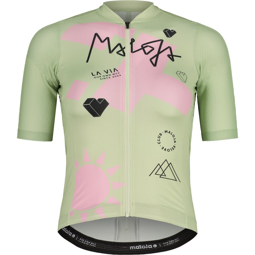 Produktbild von Maloja BleesM. Gravel Kurzarmtrikot Damen - fennel 8966
