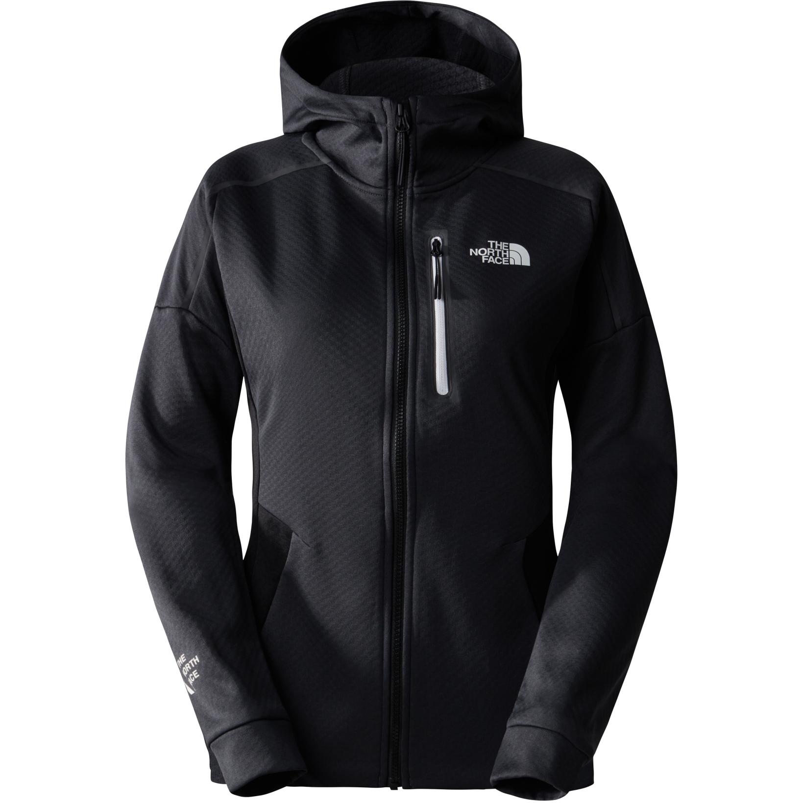 Picture of The North Face Mountain Athletics Lab Hoodie Women - Asphalt Grey/TNF Black
