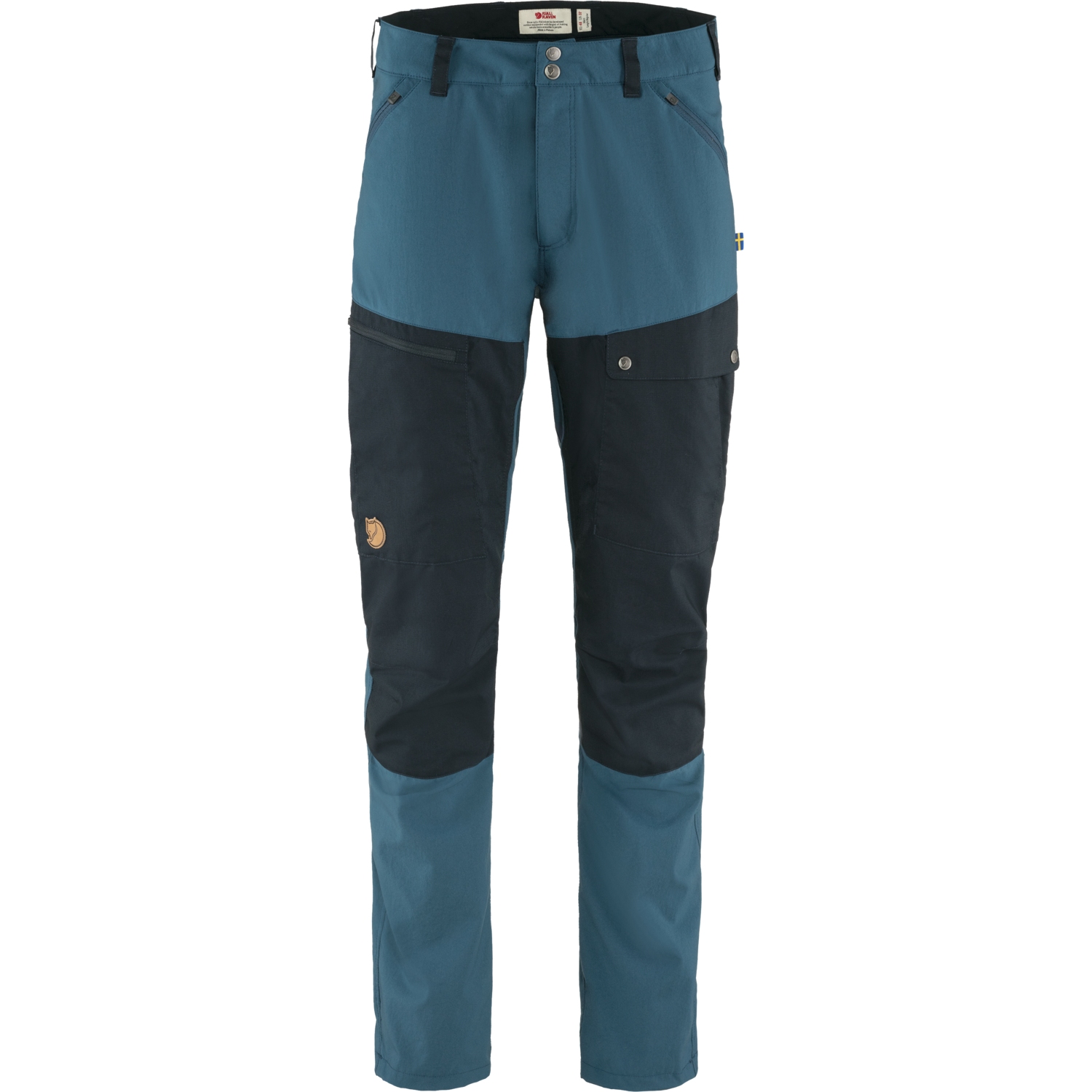 Picture of Fjällräven Abisko Midsummer Trousers Men - Regular - indigo blue-dark navy