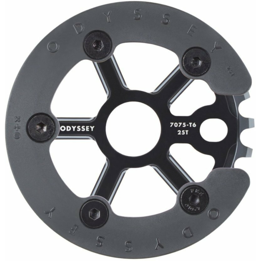 Productfoto van Odyssey Utility Pro Chainring with Guard - 25T - black