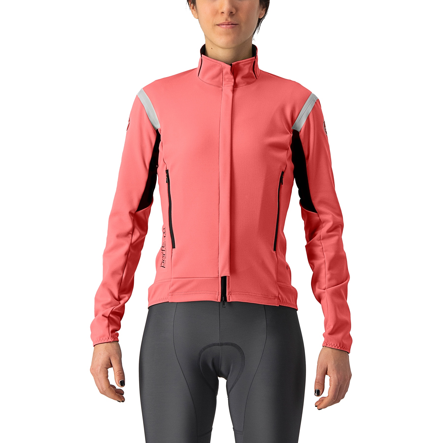 Picture of Castelli Perfetto RoS 2 Jacket Women - mineral red/silver reflex 654