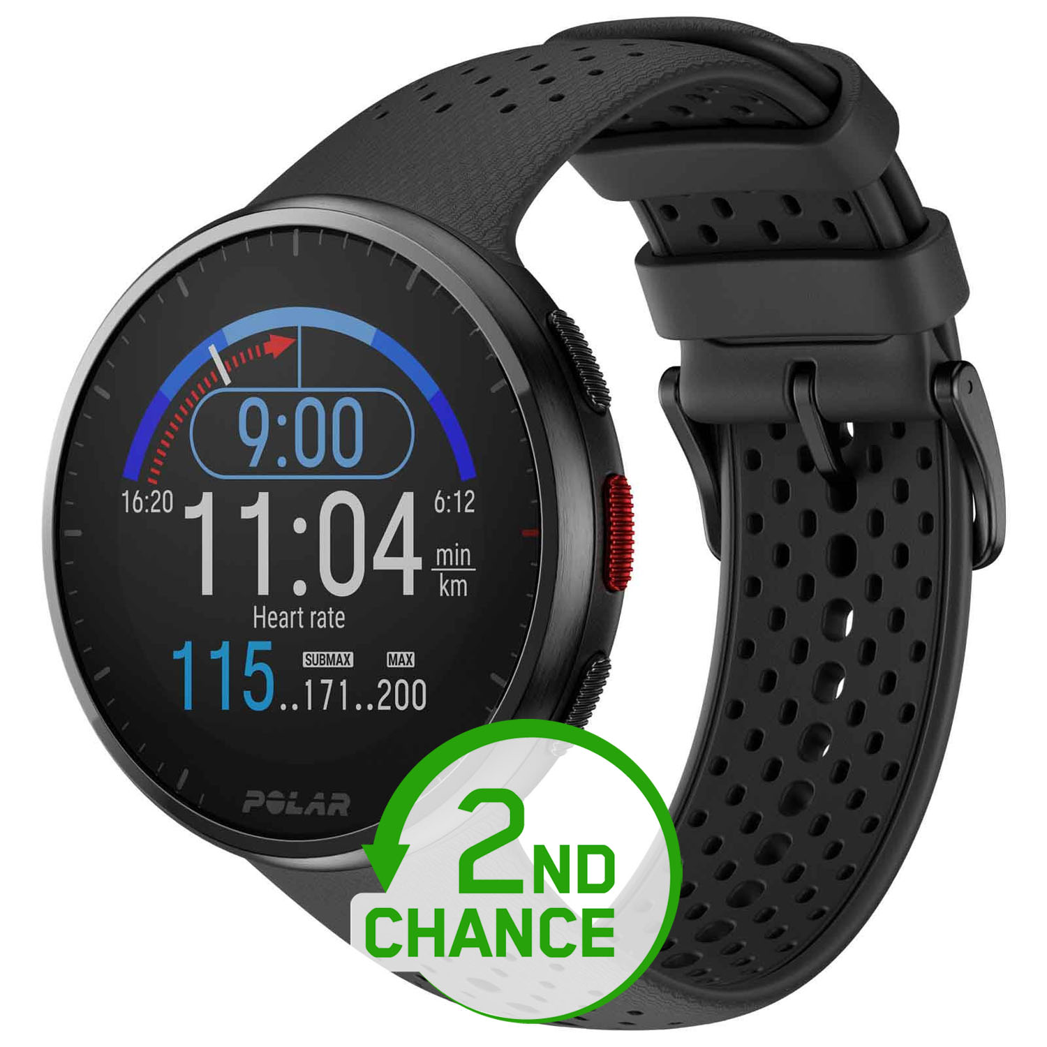 GPS-часы для бега Polar Pacer Pro - серого цвета - 2-й вариант