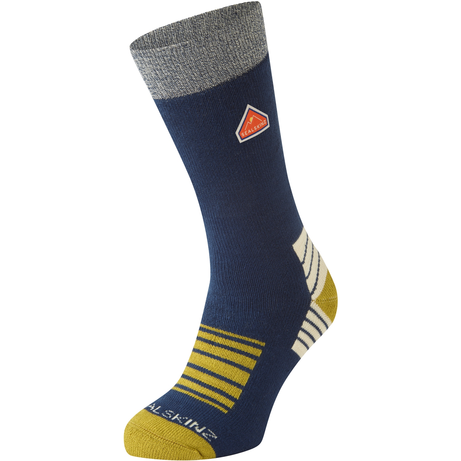 SealSkinz Attlebridge Halflange Wandelsokken - Navy