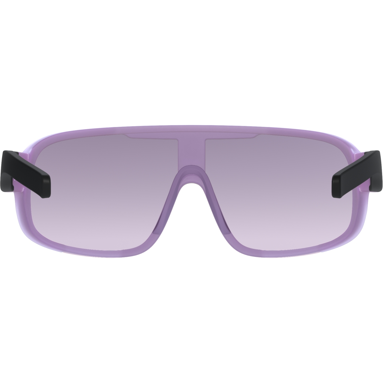 POC Aspire Mid Glasses - Mirror Lens - 1619 Purple Quartz Translucent /  Clarity Road Silver