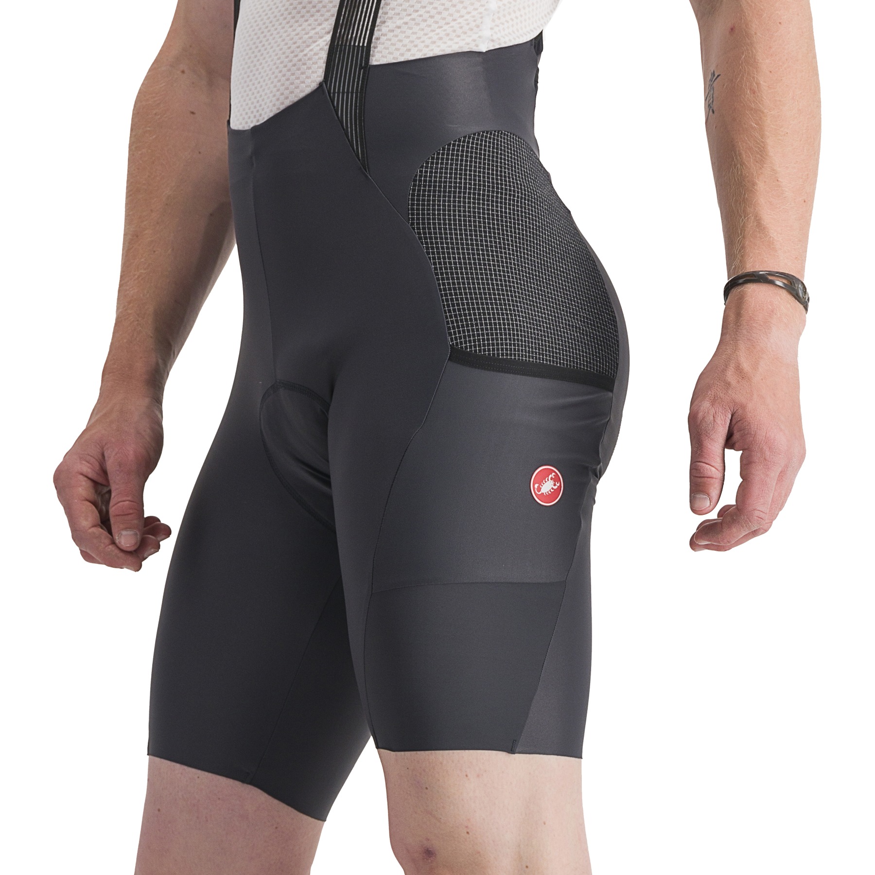 Castelli Free Unlimited Bibshort Men - dark grey 030 | BIKE24