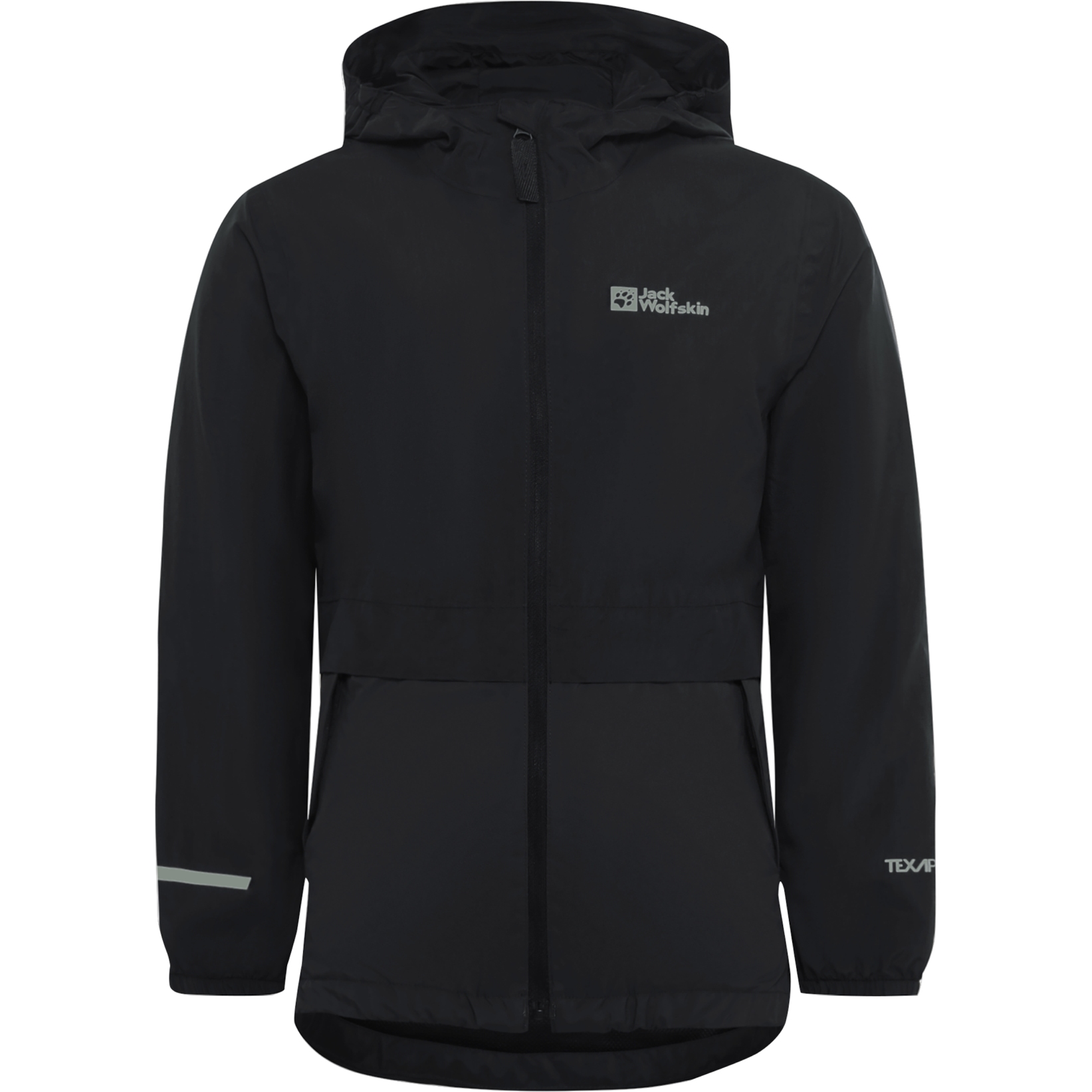 Produktbild von Jack Wolfskin Rainy Days 2L Jacke Kinder - granite black