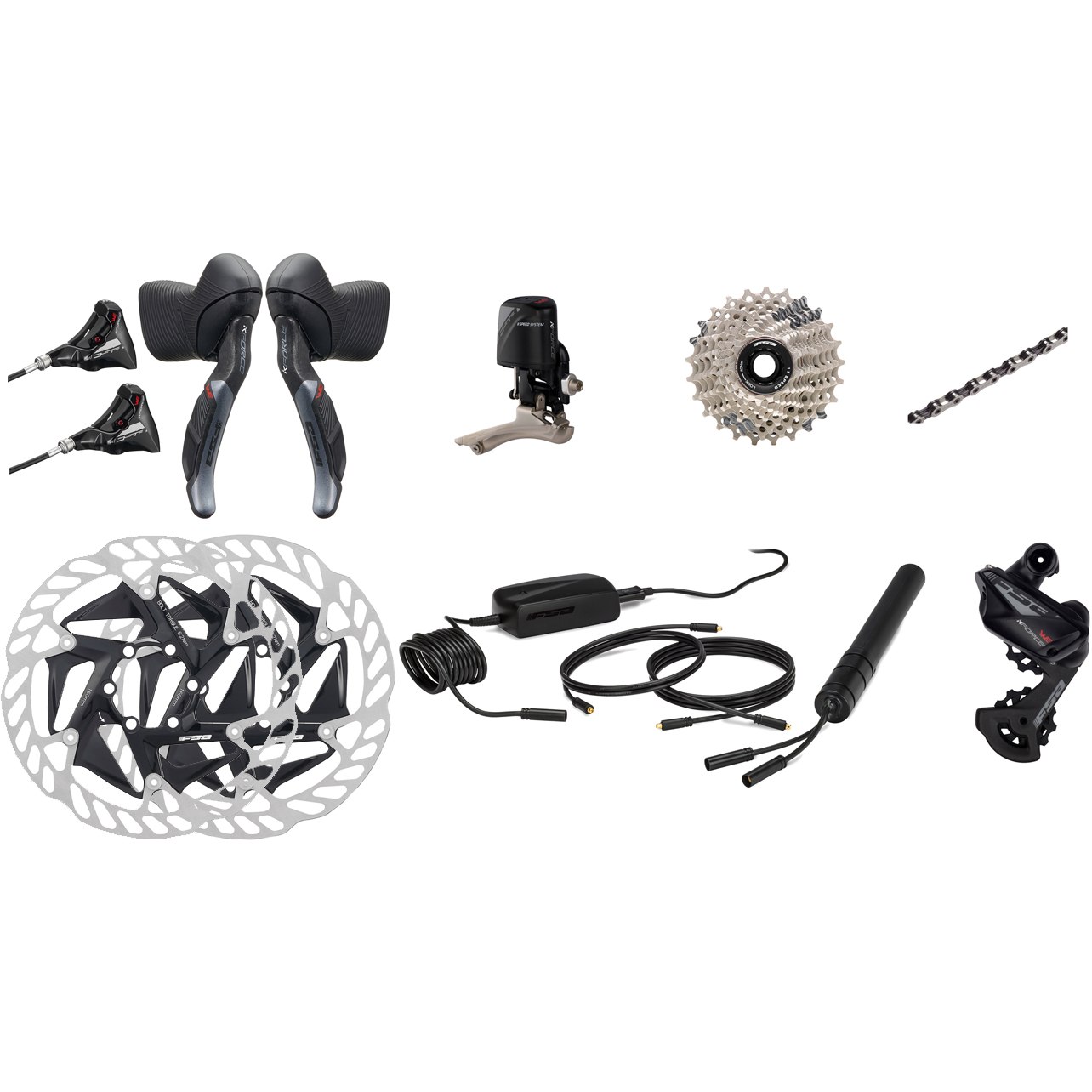 Picture of FSA K-Force WE Disc Groupset- Set 2x11-speed