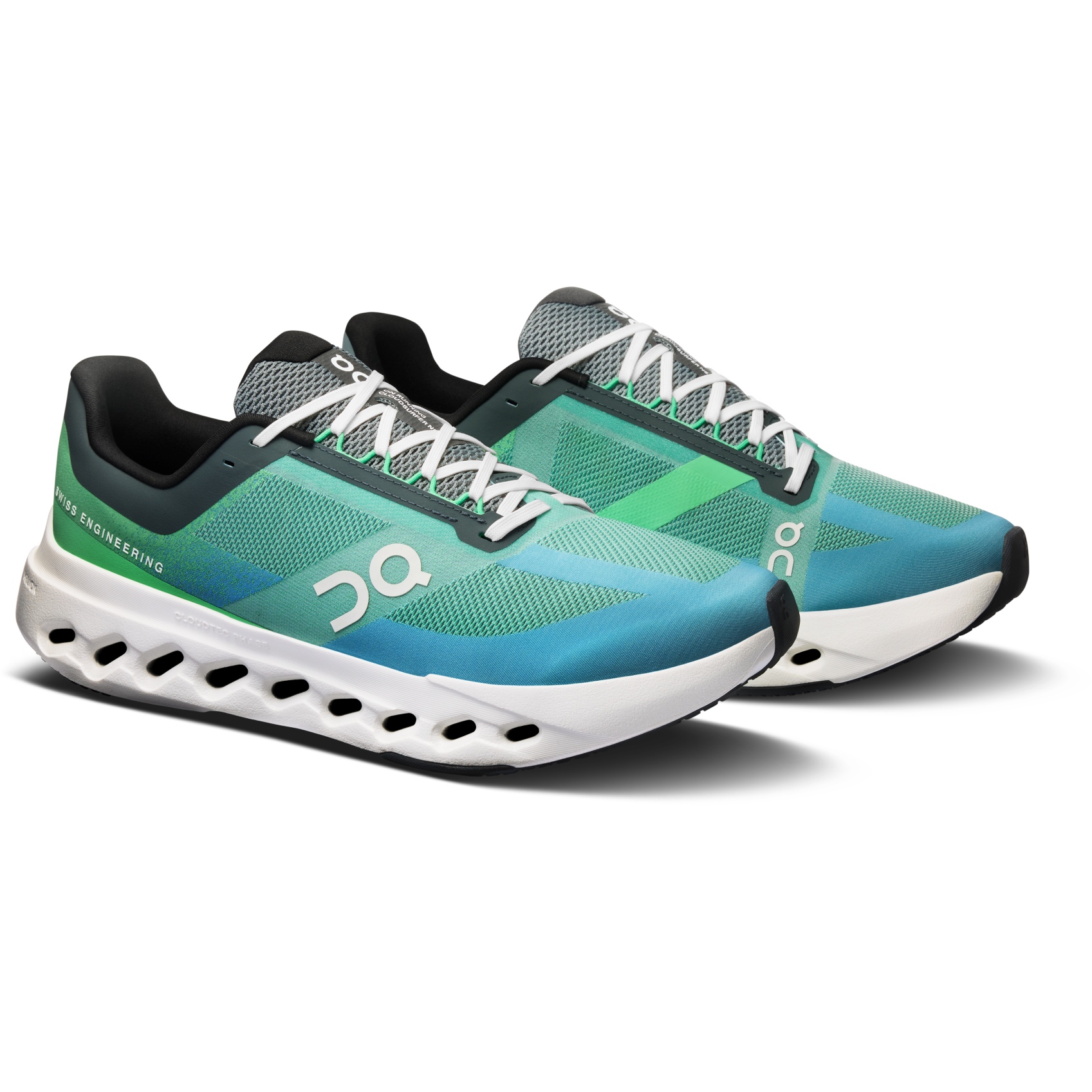 Produktbild von On Cloudsurfer Next Laufschuhe Herren - Wide Fit - Honeydew | Ivory