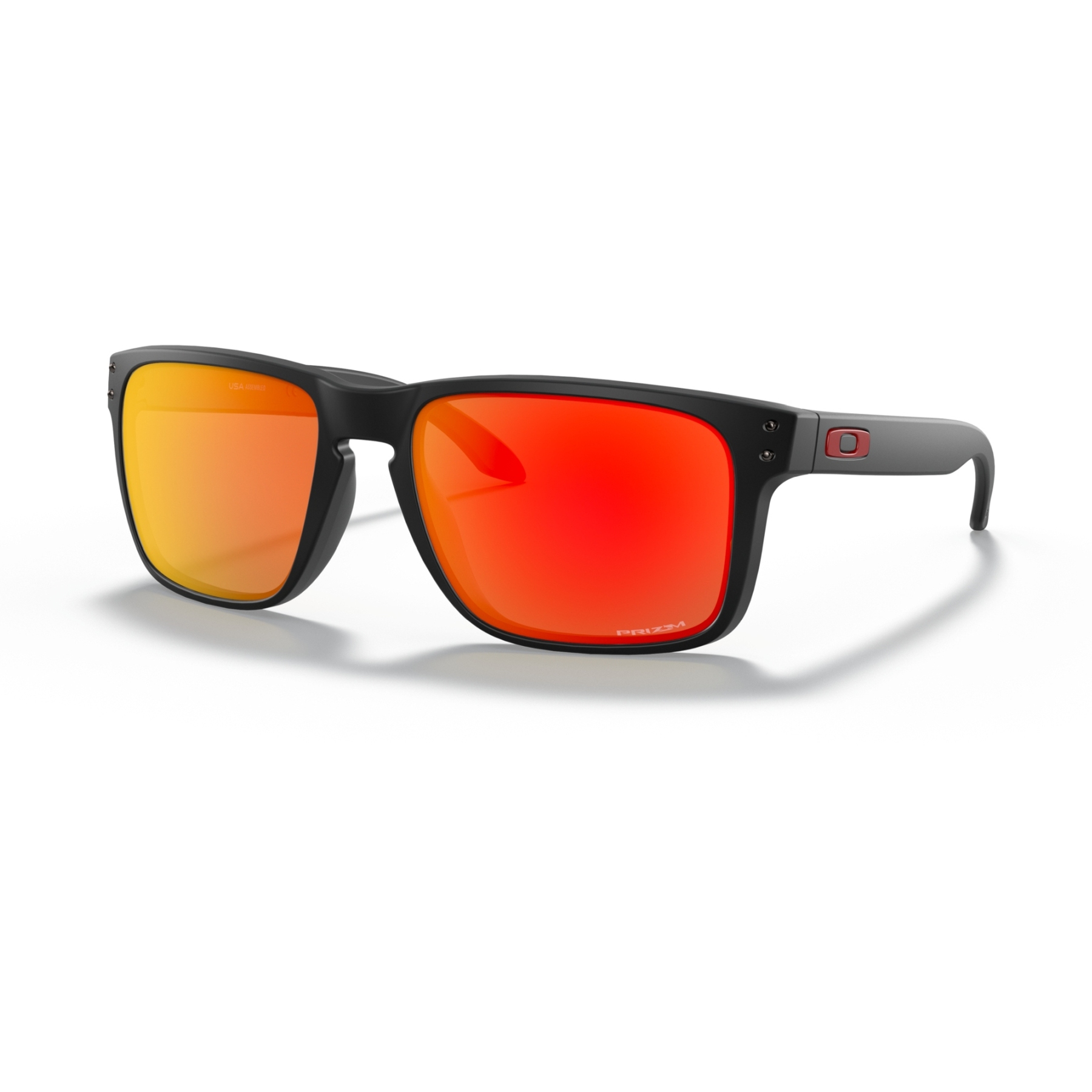 Picture of Oakley Holbrook XL Glasses - Matte Black/Prizm Ruby - OO9417-0459
