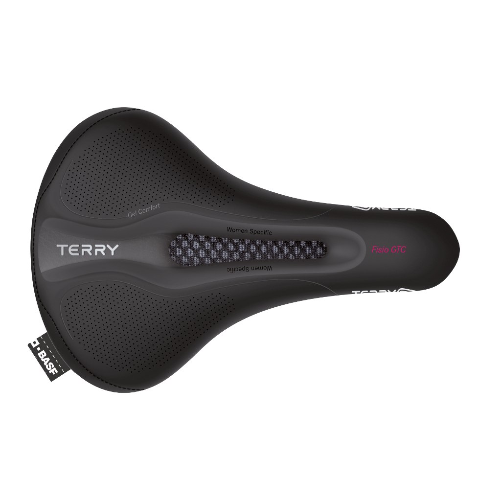 Productfoto van Terry Fisio GTC Gel Women Touring Saddle - black