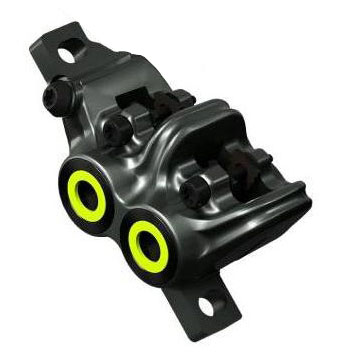 Picture of Magura Brake Caliper for MT7 Disc Brakes from MY2015 - 2701236 - mystic grey/neon yellow