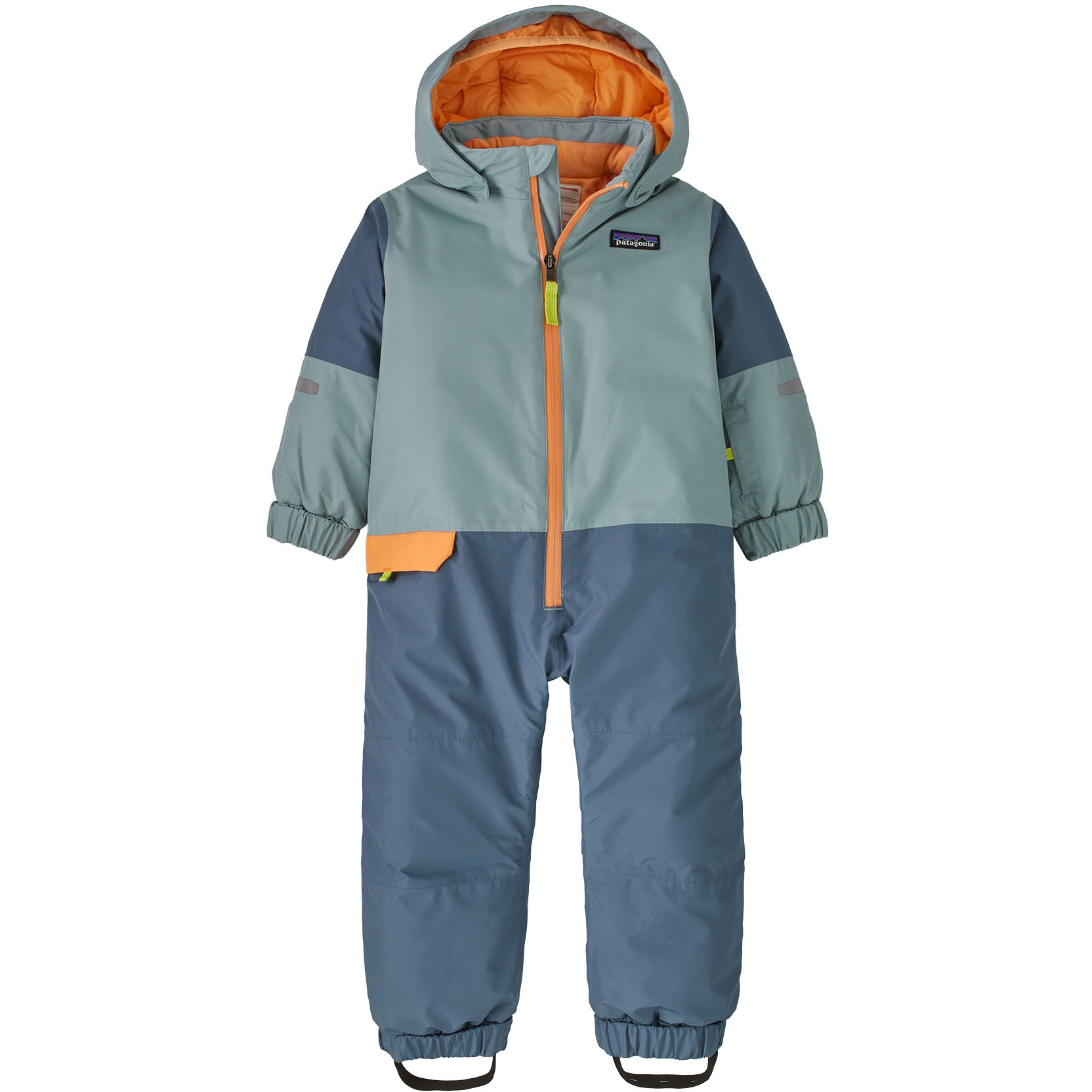 Patagonia Snow Pile One-Piece Sneeuwpak Baby - Thermal Blue | BIKE24