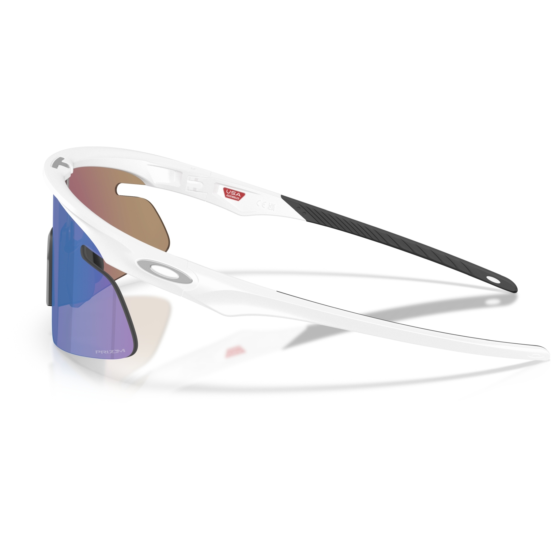 Oakley RSLV Lite Brillen - Matte White/Prizm Sapphire - OO9527D