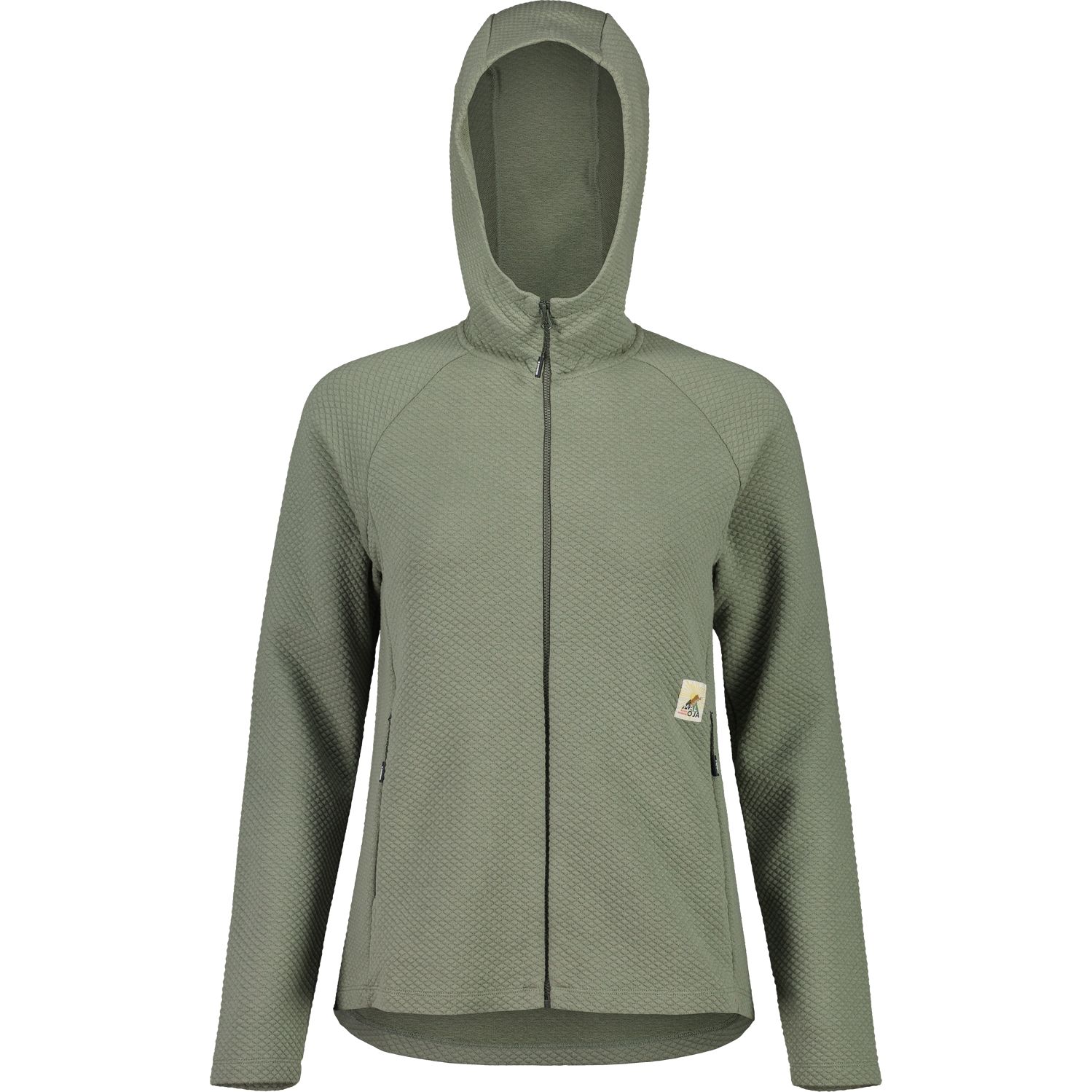 Picture of Maloja CuandoM. Bubble Sweat Jacket Women - frosty green 9950