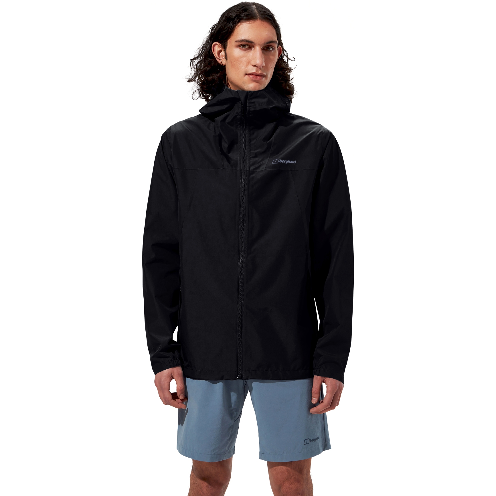 Produktbild von Berghaus Deluge Pro 3.0 Wasserdichte Jacke Herren - Schwarz/Schwarz