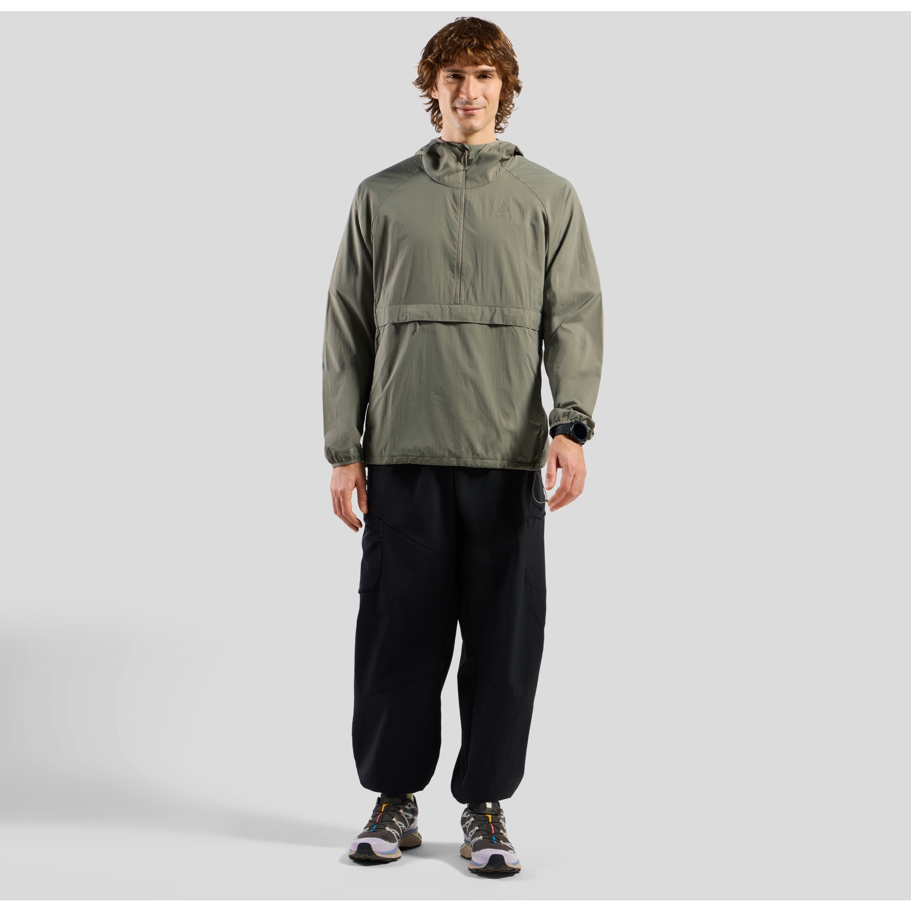 Veste coupe-vent Homme PAKAJAK Jaune - Ref E3193-YV
