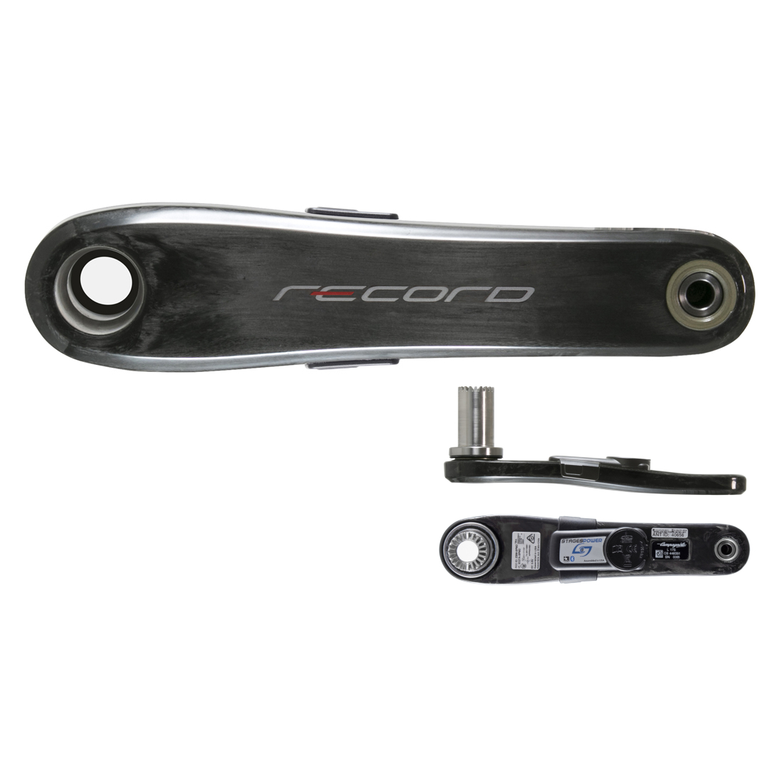 Picture of Stages Cycling Power L Powermeter | Carbon Crank Arm by Campagnolo - Record (12-speed)