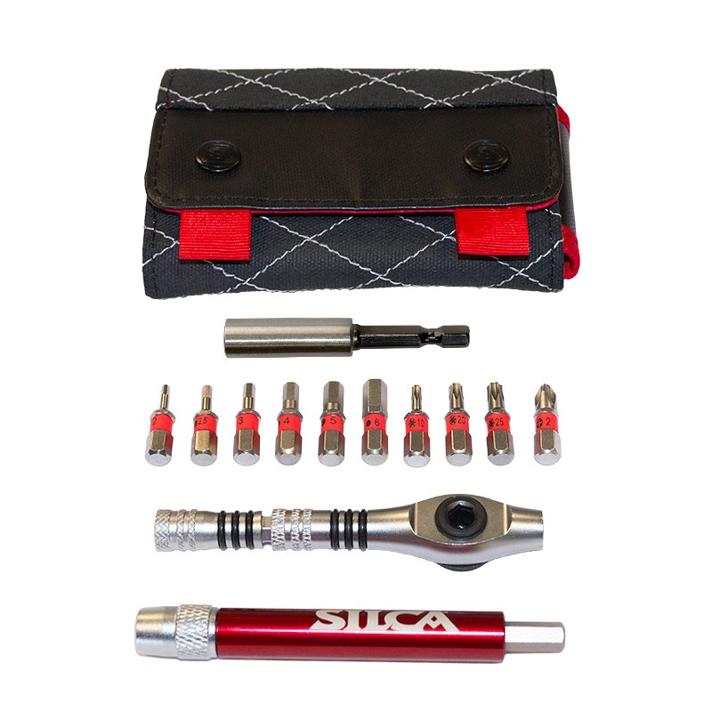 Productfoto van SILCA T-Ratchet Kit + Ti-Torque Torque Measuring Extension incl. Bag