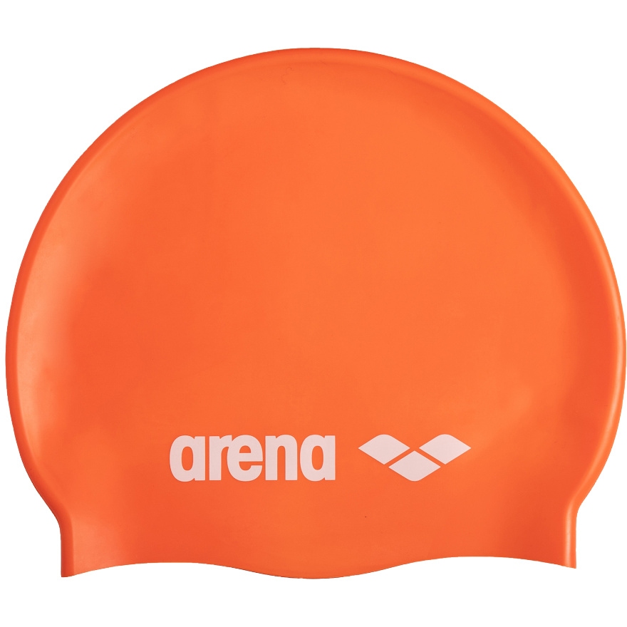 Produktbild von arena Classic Silicone Badekappe - Orange