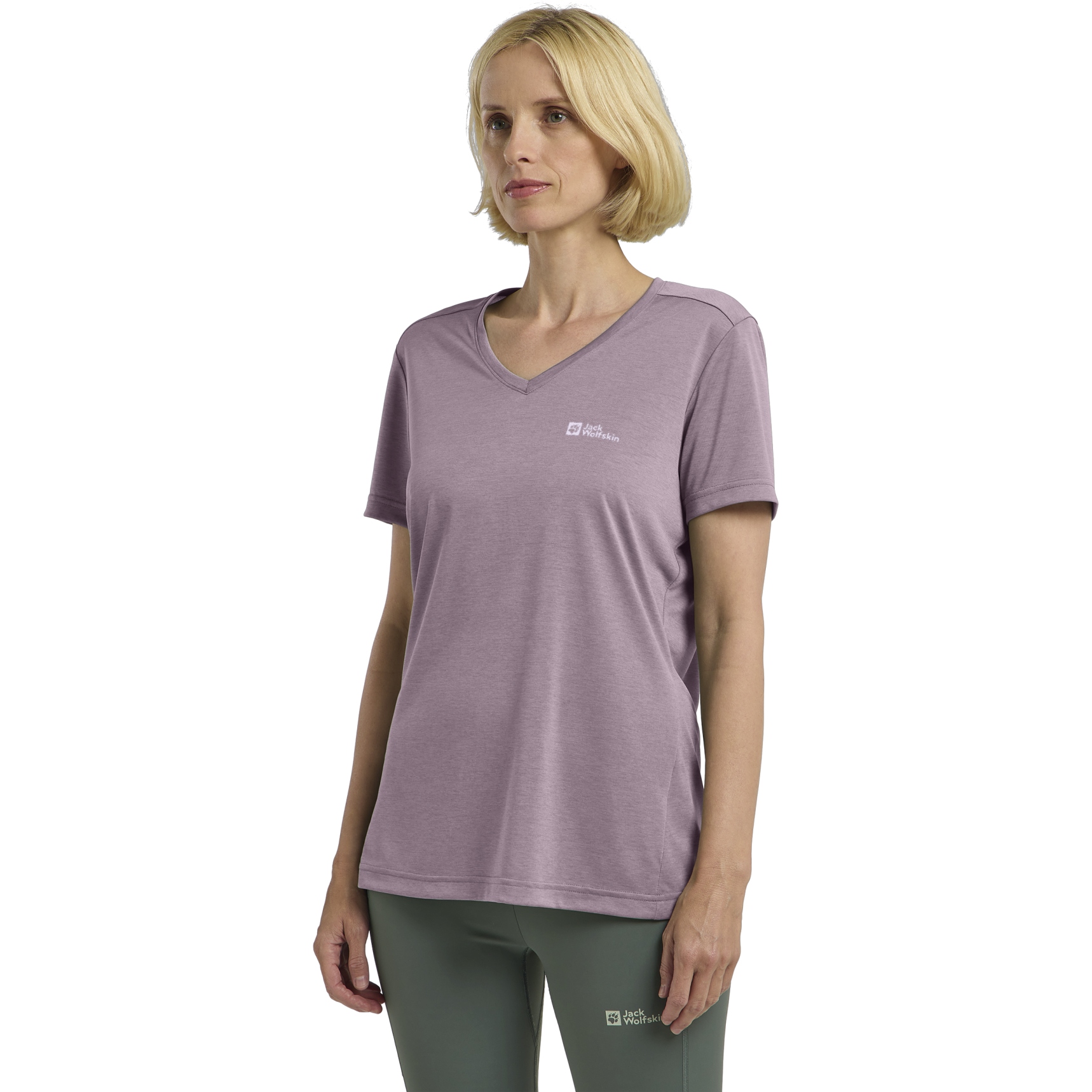 Picture of Jack Wolfskin Crosstrail T-Shirt Women - wild blossom