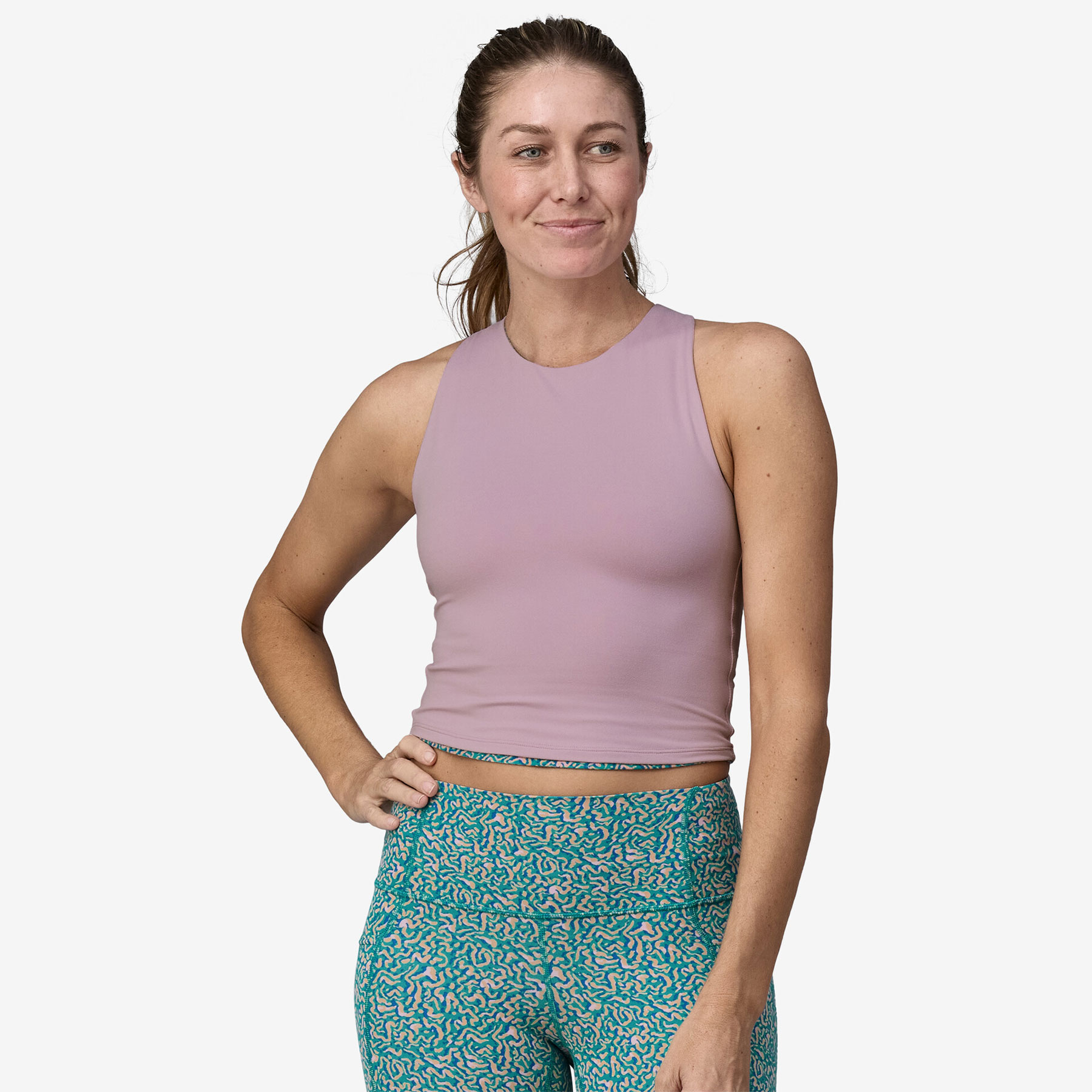 Patagonia Reversible Tank Women Milkweed Mauve BIKE24