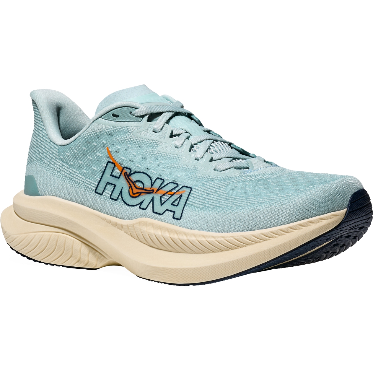 Bild von Hoka Mach 6 Laufschuhe Herren - clear sea / sea water