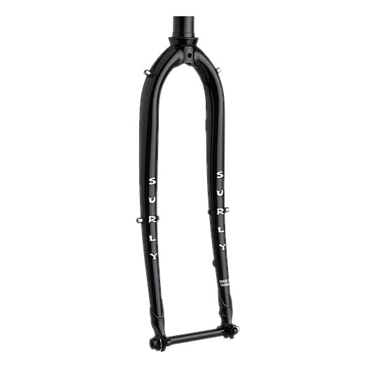 Productfoto van Surly Midnight Special - 650B Fork - 12x100mm - 50mm Offset - Black