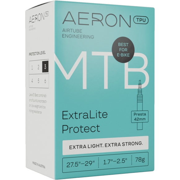 Photo produit de Aeron la Chambre à Air VTT - ExtraLite Protect - 27.5/29&quot; | 1.7-2.5&quot; - SV