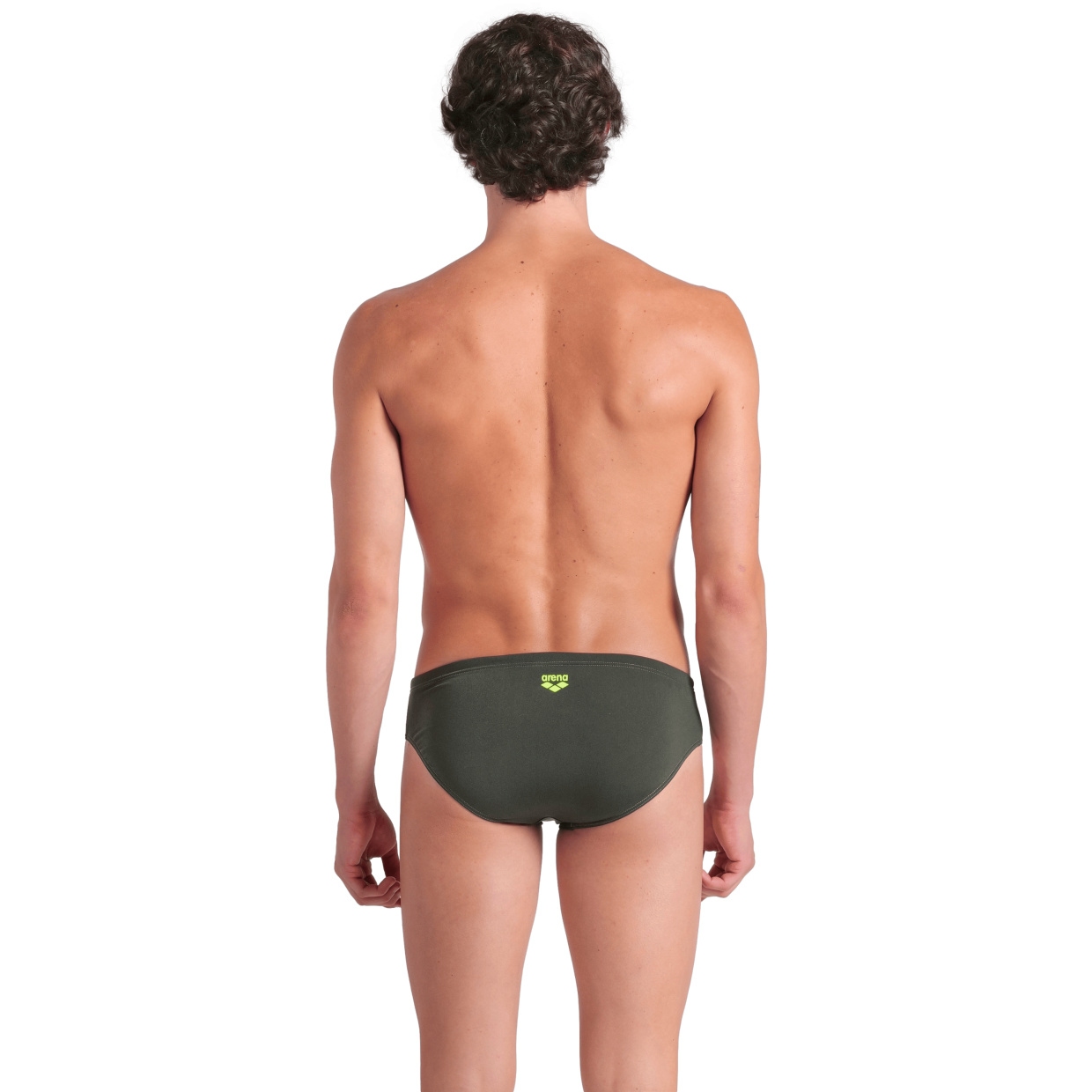 arena Costume Slip Uomo Performance Poseidonia Dark Sage/Artic Lime