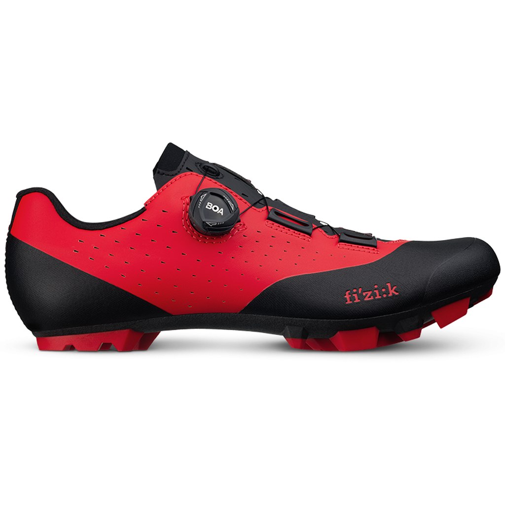 Image of Fizik Vento Overcurve X3 MTB Shoes - red/black