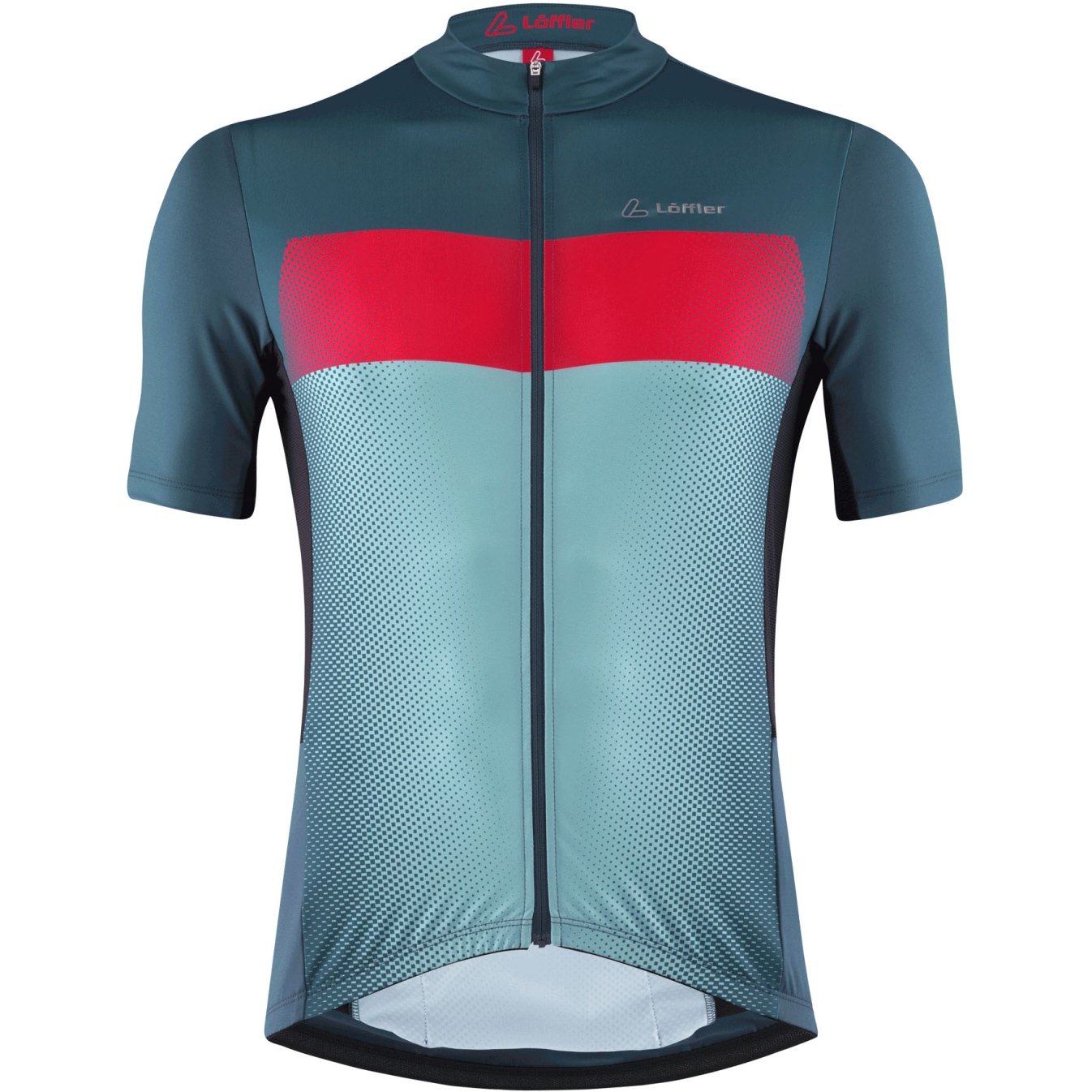Bild von Löffler Grady Mid Full Zip Bike Trikot Herren - titan 929
