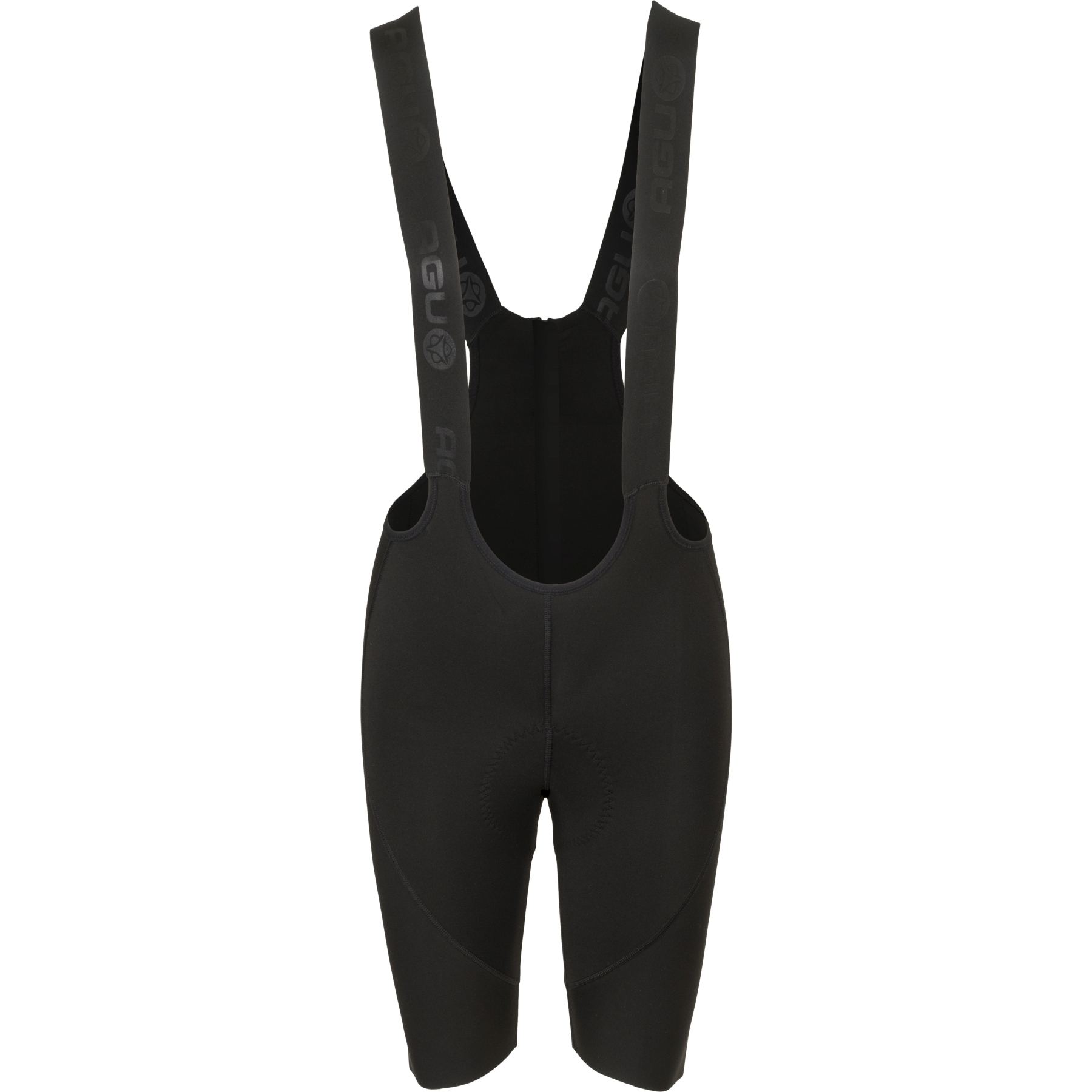 Photo produit de AGU Cuissard à Bretelles Court Cycliste Femme - Enduro Plus Performance - noir