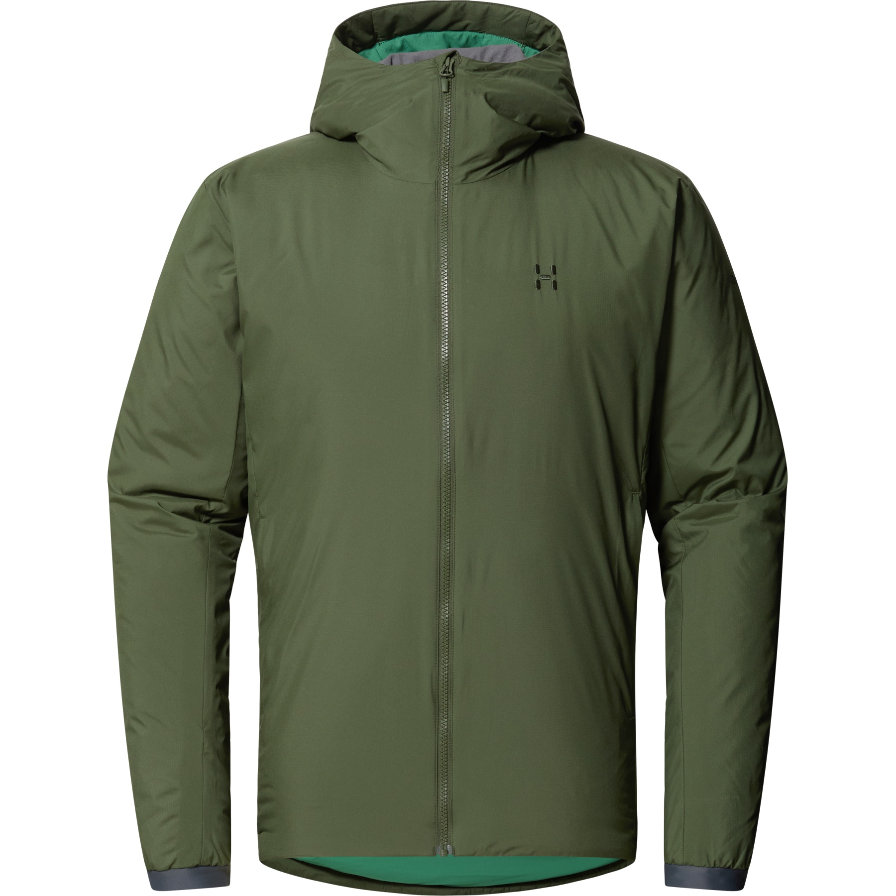 Haglöfs Mimic Alert Hood Jacket Men - seaweed green 4Q9 | BIKE24