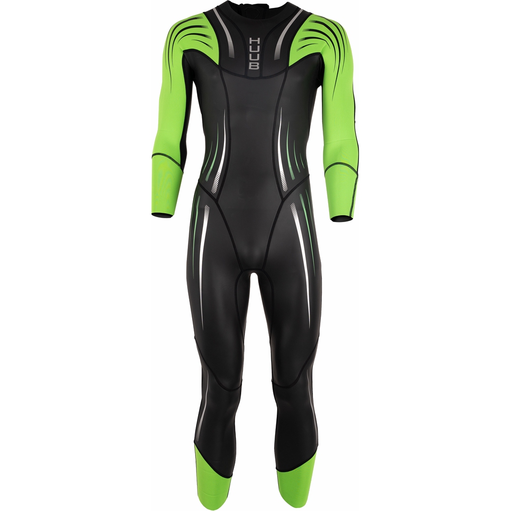 Productfoto van HUUB Design Surface Wetsuit Heren - fluo green