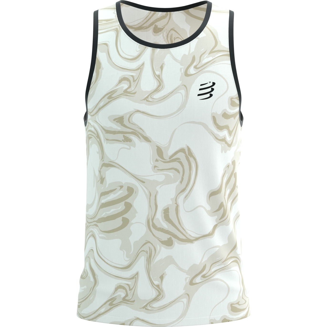Produktbild von Compressport Performance Running Tanktop Herren - sugar/camo print