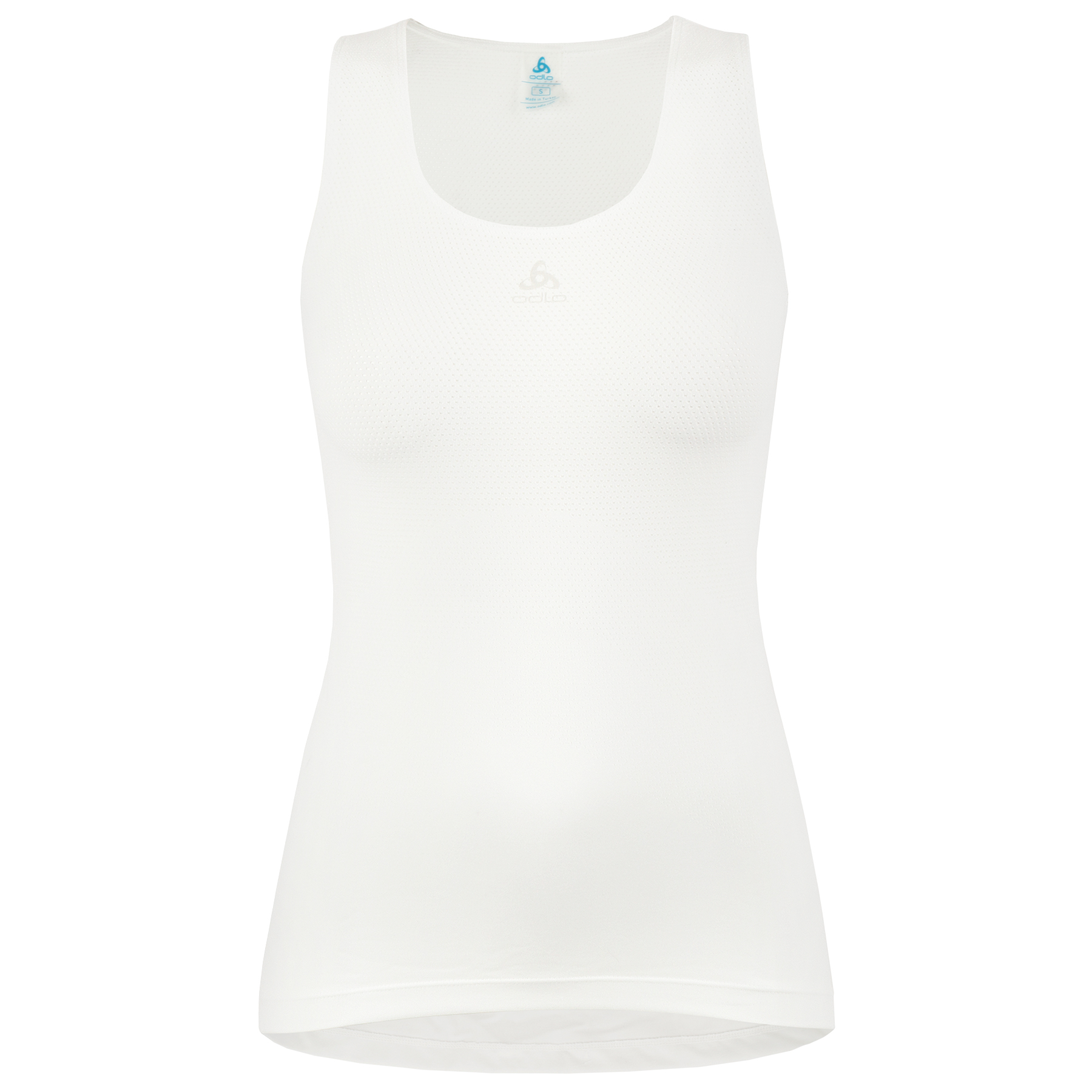 Picture of Odlo Zeroweight Seamless Sleeveless Cycling Base Layer Top Women - white