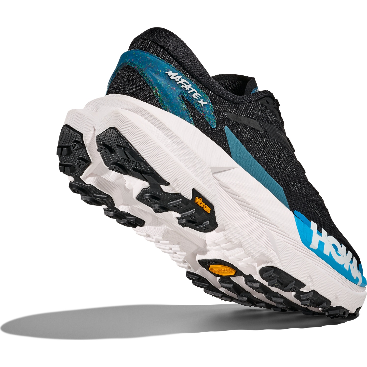 HOKA ONE ONE Mafate X ランニングシューズ 24cm Hoka Mafate X Running Shoes Men - black / skyward blue | BIKE24