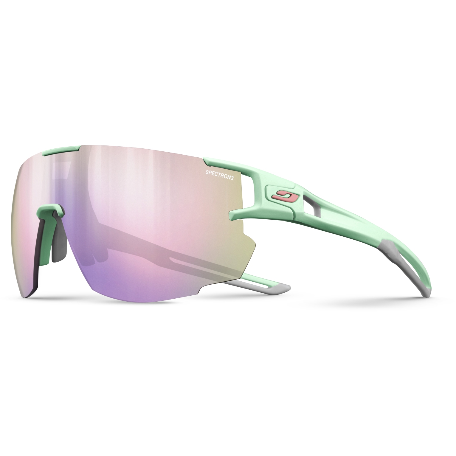 Productfoto van Julbo Aerospeed Spectron 3CF Sunglasses - Mint / Grey