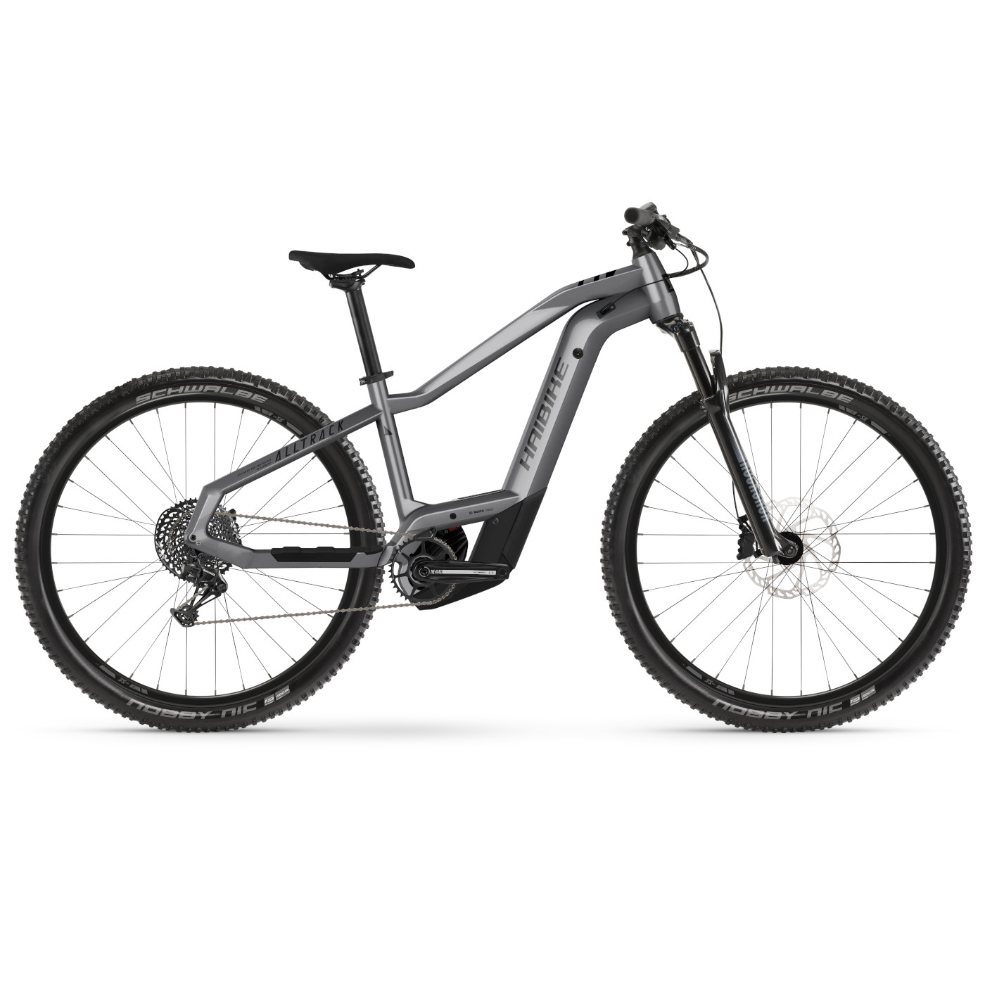 Picture of Haibike ALLTRACK 9 i750Wh - Electric Mountain Bike - 2023 - silver/black - matt/gloss