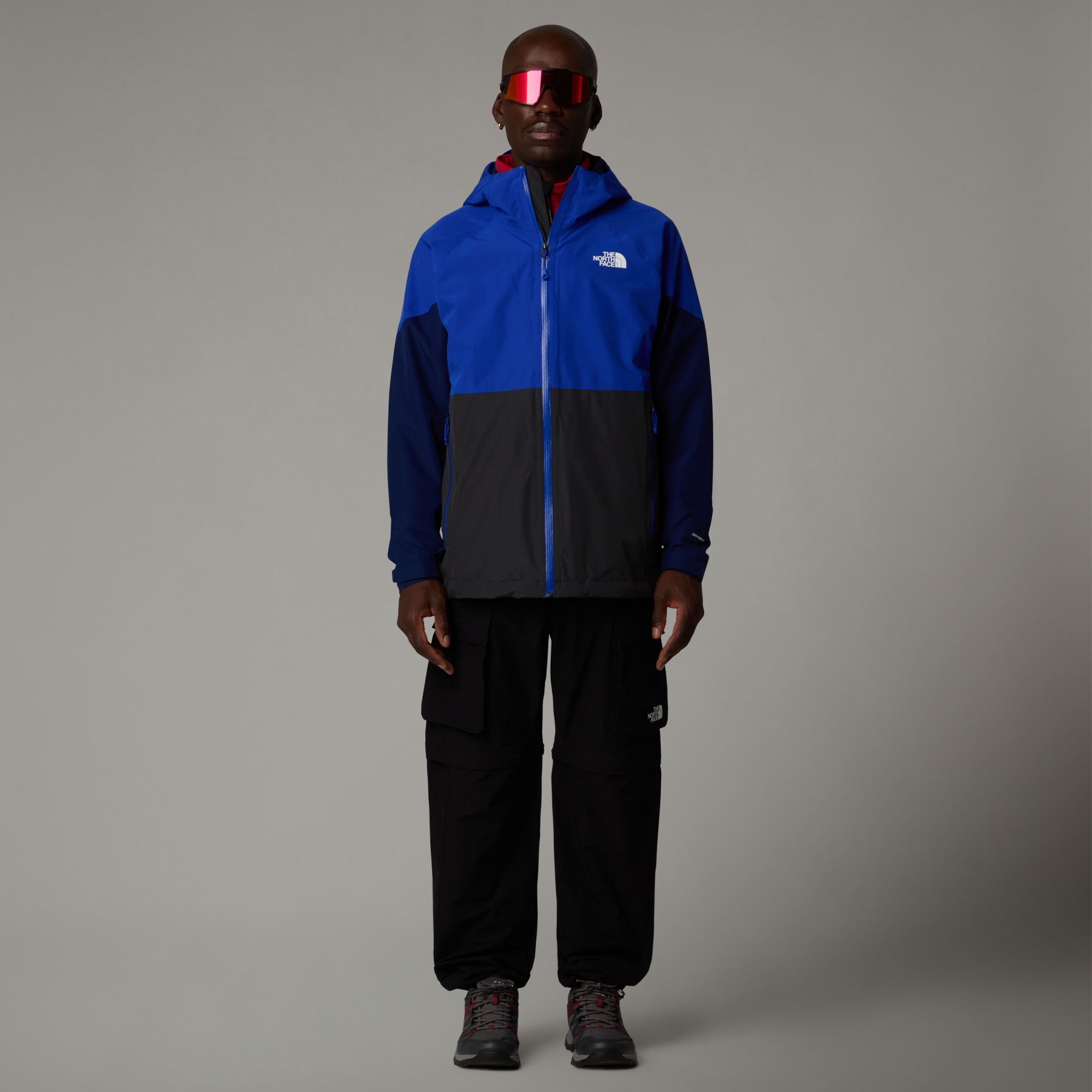 The North Face Lightning Zip in Jacke Herren Asphalt Grey TNF Blue Eagle Blue