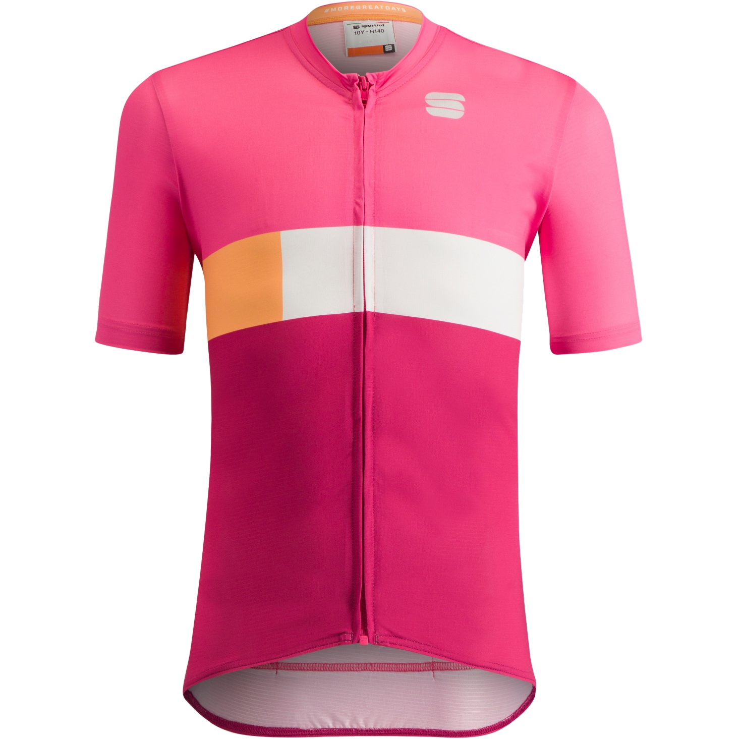 Picture of Sportful Snap Jersey Kids - 579 Carmine Rose Cyclamine