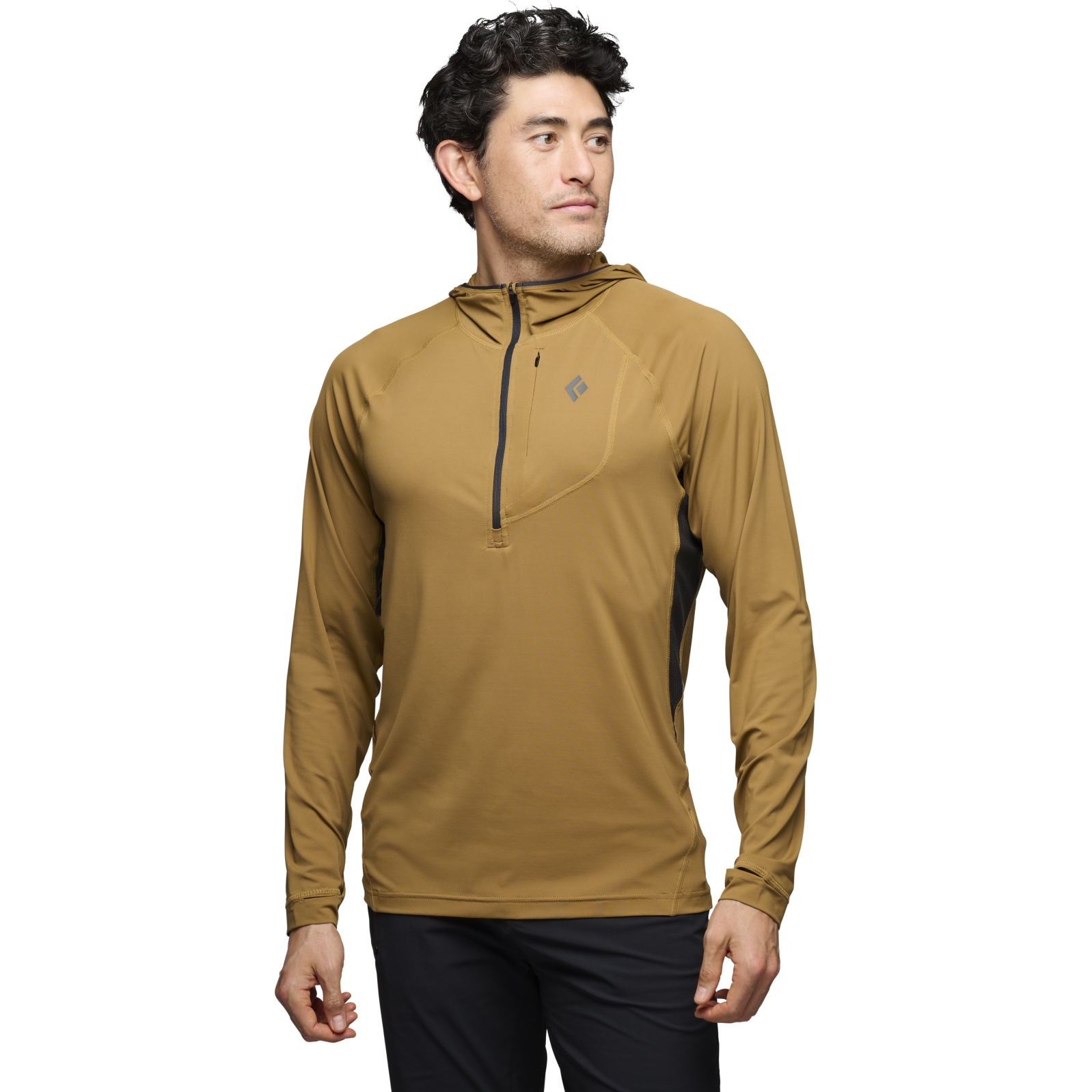 Picture of Black Diamond Alpenglow Pro Hoody Men - Flax