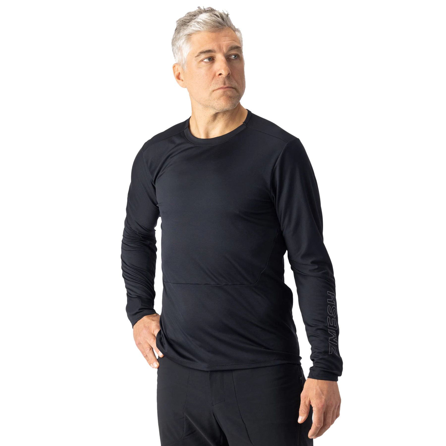 Productfoto van 7mesh Roam Shirt met Lange Mouwen Heren - Zwart