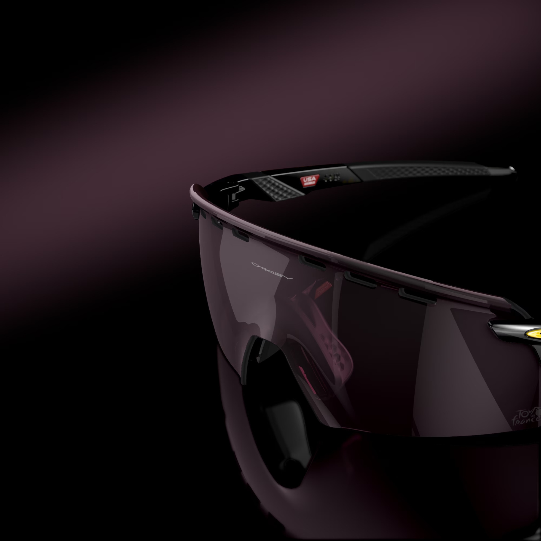 Oakley Encoder Strike Glasses - 2024 Tour De France™ - Black Ink 