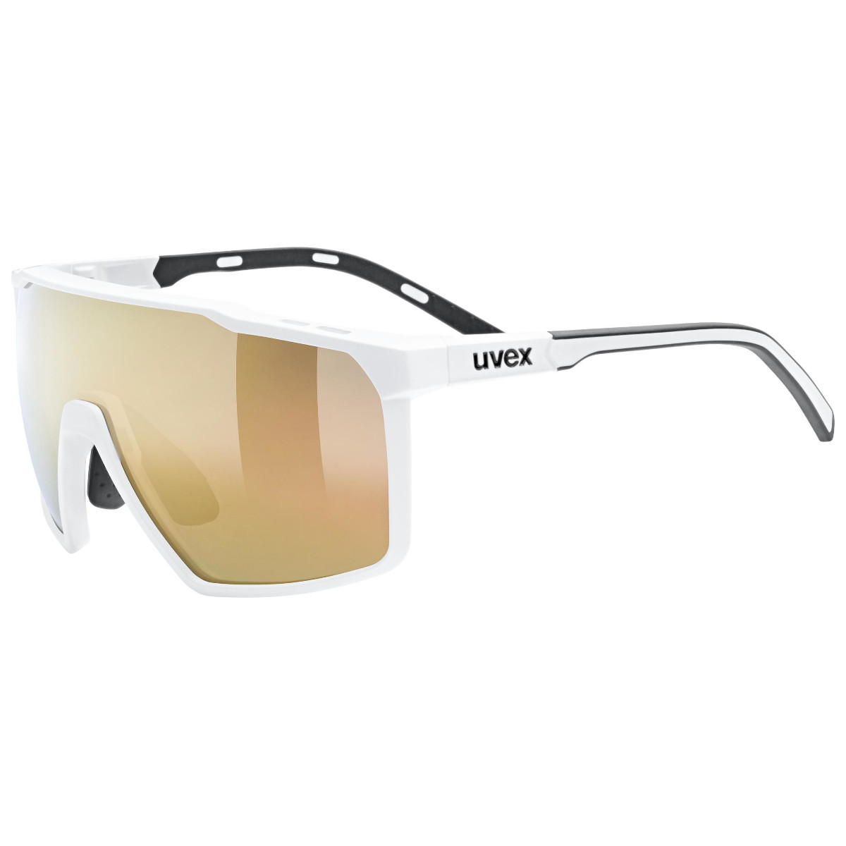 Bild von Uvex mtn perform small Brille - white matt/mirror gold
