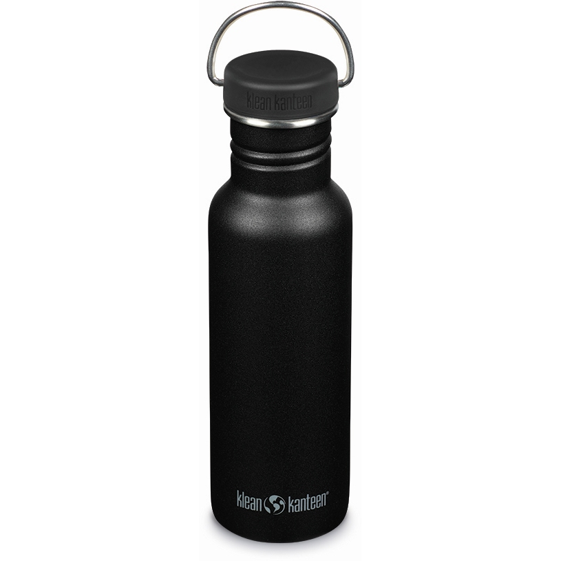 Produktbild von Klean Kanteen Classic Trinkflasche mit Loop Cap 800 ml - schwarz